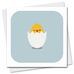 Children's Birthday card with googly eyes