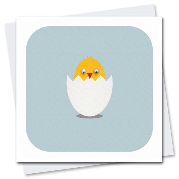 Children's Birthday card with googly eyes