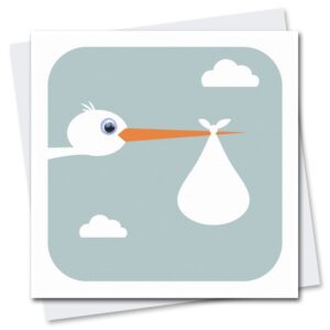 Children's Birthday Card with googly eyes