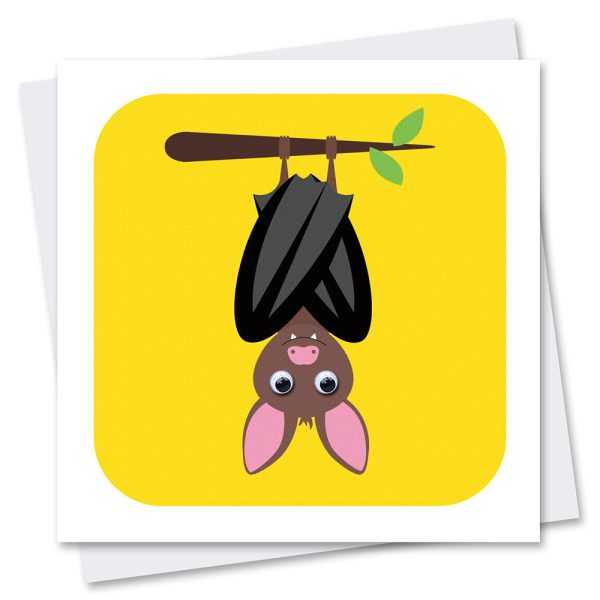 bat birthday card