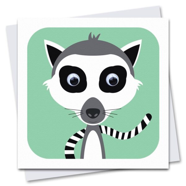 104-Lee-Lemur-Childrens-Birthday-Card-by-Stripey-Cats