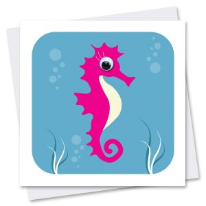 seahorse card