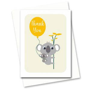 mini thank you card