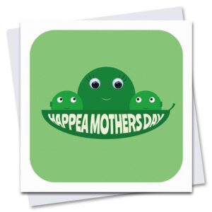 Happy Mother's Day Card with googly eyes