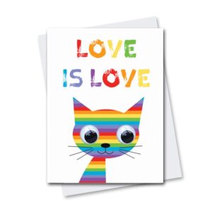 Love is Love LGTBQ Card