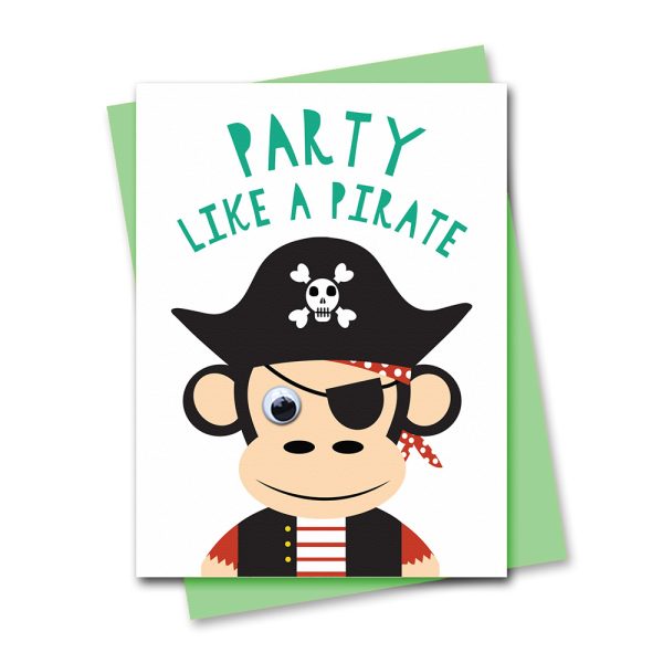 pirate birthday card