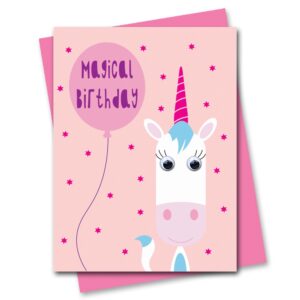 Children's Unicorn Birthday Card