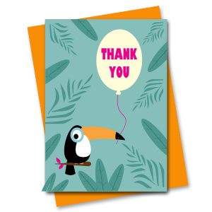 thank you toucan card