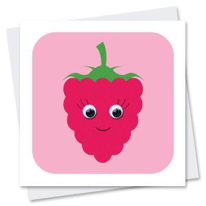 raspberry birthday card