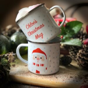 personalised Christmas Santa mug