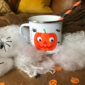 pumpkin halloween mug kids