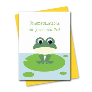 New Home Card with Googly Eyes