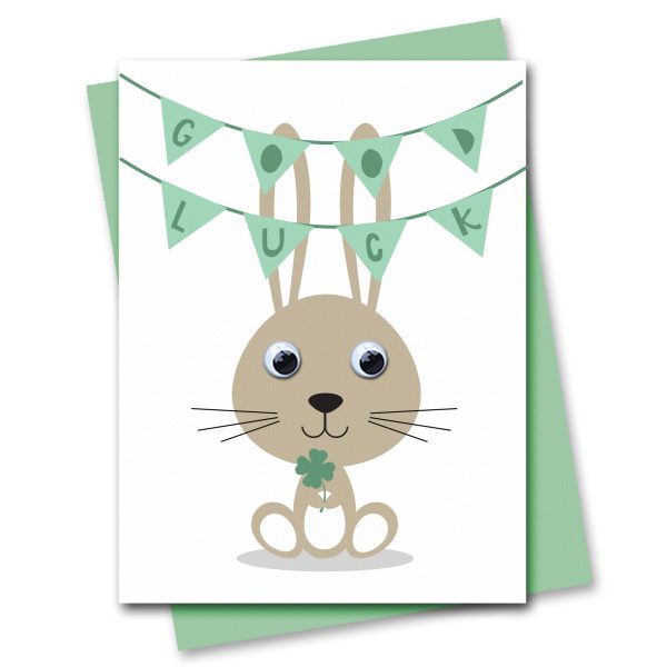 good luck mini card