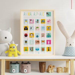 Children's Animal Alphabet Print