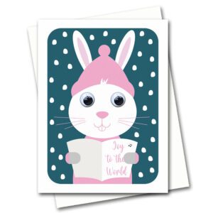 Rabbit Christmas Card