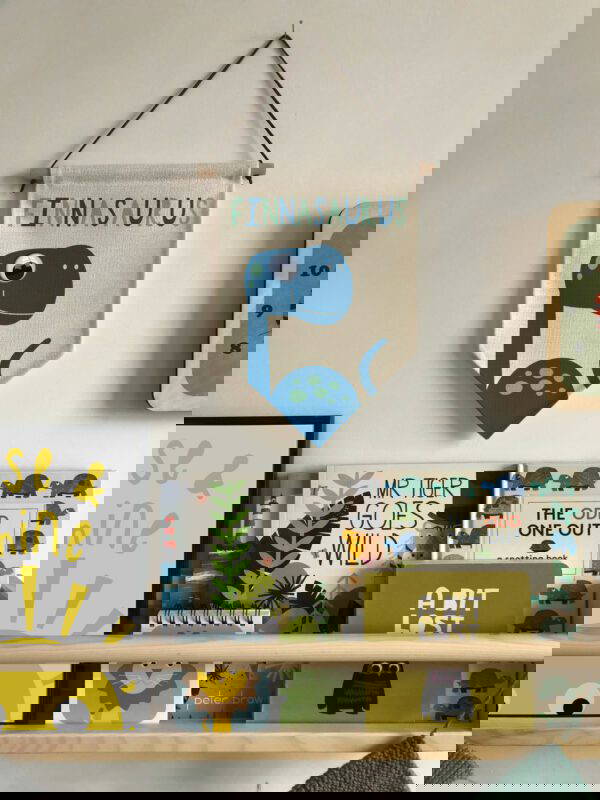 Dinosaur-Flag-Childrens-wall-Hanging Dinosaur-Flag-Childrens-wall-Hanging