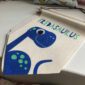 Personalised Dinosaur flags