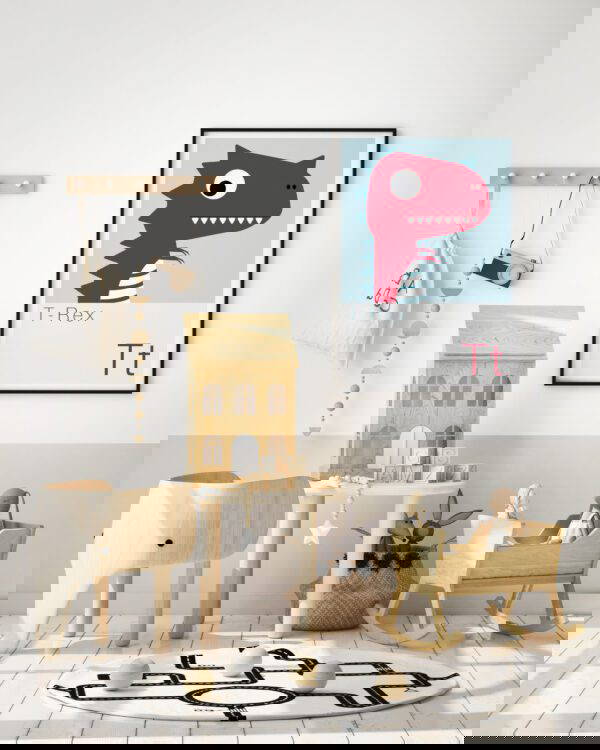 T-Rex Dinosaur Print T rex Dinosaur Print