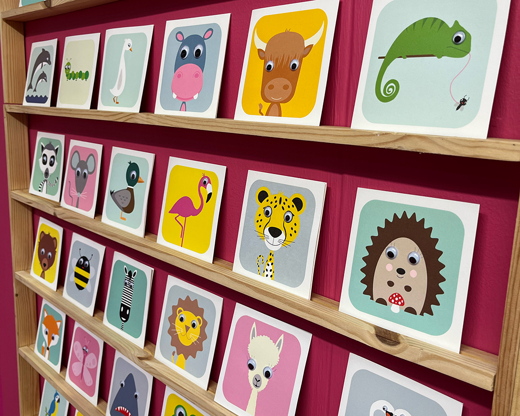 googly eyed cards by stripey cats