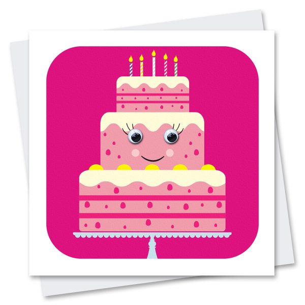 birthday cake card