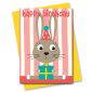 rabbit birthday card