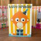 orangutan birthday card