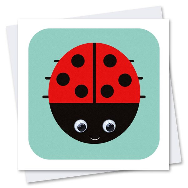 Lisbeth Ladybird Birthday Card