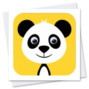 Pearl Panda Birthday Card