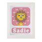 Personalised Children's Lion Clock