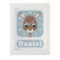 Personalised Children's Deer Clock