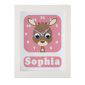 Personalised Children's Deer Clock