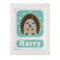 Personalised Children's Hedgehog Clock