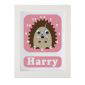 Personalised Children's Hedgehog Clock