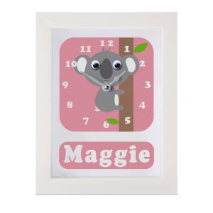 Personalised Children’s Koala Clock 2 Personalised Children's Koala Clock