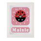 Personalised Children's Ladybird Clock