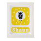 Personalised Children's Sheep Clock