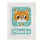 Personalised Children's Ginger Cat Clock