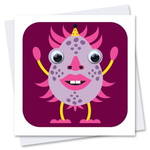 Monster Mable - Monster Birthday Card