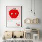A is for Apple Children's Alphabet Print