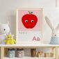 A is for Apple Children's Alphabet Print