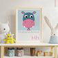 H is for Hippo Children's Alphabet Print