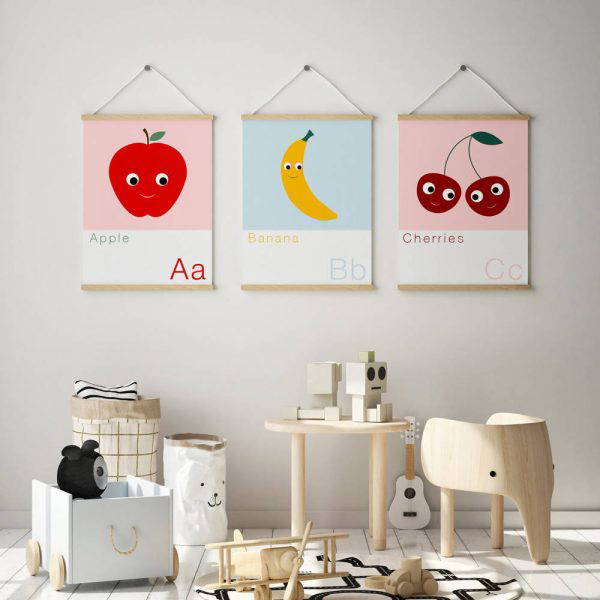 A is for Apple Children's Alphabet Print 4 A is for Apple Children's Alphabet Print