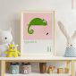 I is for Iguana Children's Alphabet Print