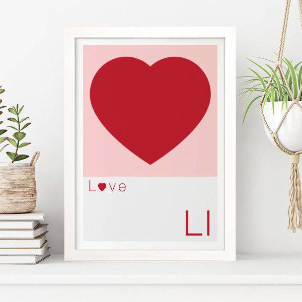 L is for Love Children's Alphabet Print 3 L is for Love Children's Alphabet Print