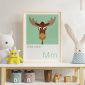 M is for Moose Children's Alphabet Print
