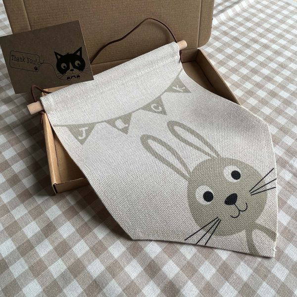 Personalised Animal Flag - Bunny 4 Personalised Animal Flag - Bunny