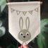 Personalised Animal Flag - Bunny