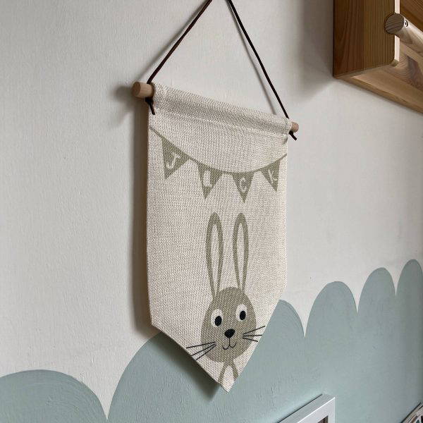 Personalised Animal Flag - Bunny 3 Personalised Animal Flag - Bunny