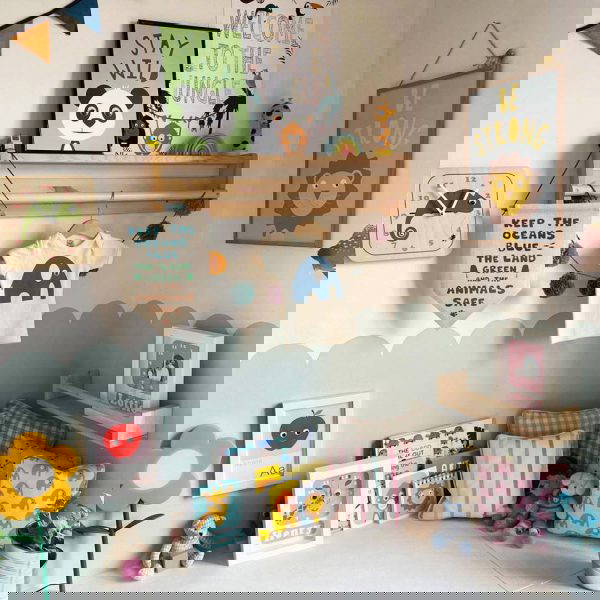 Personalised Children's Rabbit Clock 7 Personalised Children's Rabbit Clock