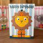 BB04 Livingston Lion Birthday Card